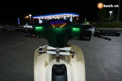 Honda Cub Fi độ đẹp đến ' bốc cháy ' khi đọ dáng ở cây xăng