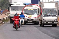 Ô tô vượt phải thế nào cho đúng luật?