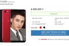 OPPO F5 RAM 6GB, ROM 64GB rục rịch về nước ta với giá khoảng 9 triệu