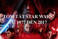 Tóm tắt 7 tập phim cũ Star Wars: Đọc tóm tắt để đi xem tập 8 The Last Jedi cho dễ hiểu