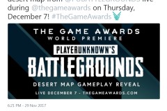 PUBG: Gameplay của map sa mạc mới sẽ ra mắt tại buổi lễ trao giải The Game Awards