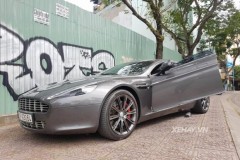 Bắt gặp Aston Martin Rapide dạo chơi trên phố Sài Gòn