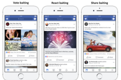 Bài đăng Facebook mang tính chất spam, câu like và kêu gọi tag nhảm sẽ bị hạn chế