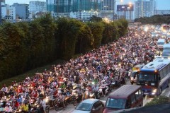Tp Hồ Chí Minh: Nhiều tuyến đường trung tâm bị cấm tối 31/12
