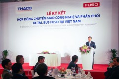 Trường Hải sẽ tiếp nhận việc phân phối và bán lẻ xe Fuso