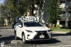 Apple vừa đăng ký thêm 24 xe Lexus RX450h