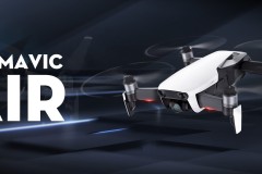 DJI Mavic Air: Nhỏ gọn như DJI Spark, có thể gấp gọn cánh lại như DJI Mavic Pro
