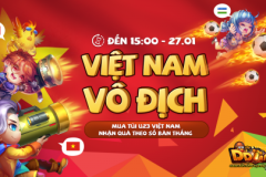 Garena DDTank tung sự kiện khủng cổ vũ đội tuyển U23 vô địch