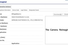 “The Camera. Reimagined” có thể là slogan quảng bá khả năng chụp ảnh của Galaxy S9