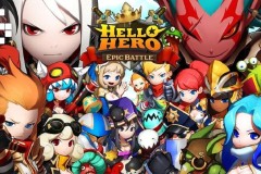 Hello Hero: Epic Battle – siêu phẩm tung hoành Facebook một thời đã mở cửa cho game thủ Việt đăng ký trải nghiệm