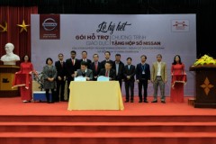 Nissan Việt Nam chính thức khởi động chương chình hỗ trợ đào tạo chuyên ngành ô tô