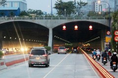 Tạm ngừng lưu thông qua hầm Thủ Thiêm từ 26-29/1 và từ 2-5/2