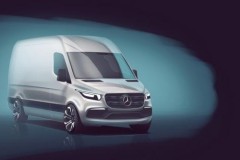 Mercedes-Benz tung teaser chính thức của Sprinter 2019, sẽ ra mắt vào 6/2