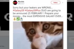 Galaxy S9 có thể sẽ có giá khởi điểm là 800 USD hoặc hơn