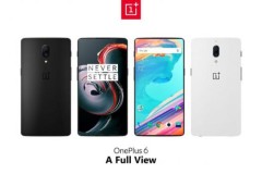 Ảnh dựng OnePlus 6 với màn hình tràn viền chiếm 100% diện tích mặt trước, camera sau kép