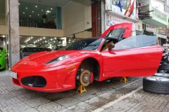 Ngắm 1 trong 3 chiếc F430 phiên bản mui trần có mặt tại Việt Nam