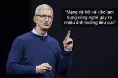 Tim Cook đã phản hồi ngắn gọn về vấn đề nghiện iPhone