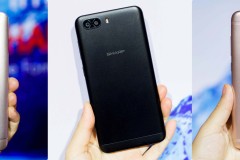 Trên tay Sharp R1, R1s và Pi với mức giá lần lượt là 4.3tr, 4.8tr và 3tr