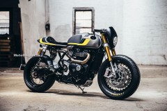 Triumph Thruxton R độ tuyệt đẹp với bộ mâm Kineo chất trong từng chi tiết