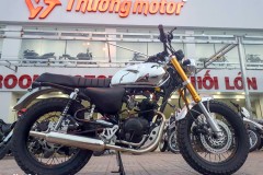 Soi chi tiết mẫu Yamaha YB125 độ 2 phanh đĩa trước