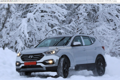 Cặp đôi Genesis SUV thử nghiệm mùa đông tại Vòng Bắc cực lạnh giá