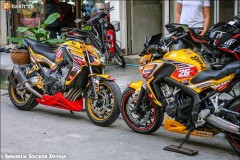 Cặp đôi Honda CB650F đón xuân rạng ngời cùng Version Repsol