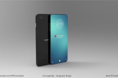 Concept Xperia X1 nổi bật với màn hình vô cực 18:9 tràn lên toàn bộ mặt trướ