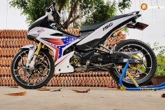 Exciter 150 độ đón tết 2018 với Version mới đầy hầm hố của biker Long Xuyên