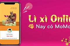 Hướng dẫn cách lì xì và chúc tết thông quá ứng dụng Momo