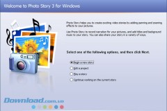 Tạo video kể câu chuyện của mình với bạn bè, người thân với Microsoft Photo Story