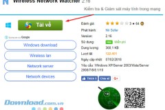 Cách tải và cài đặt phần mềm Wireless Network Watcher