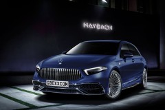 Mercedes-Benz A-Class Maybach dưới ngòi bút của nghệ sĩ Aksyonov Nikita