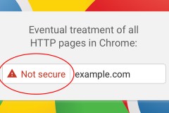 Những website đang sử dụng giao thức HTTP bị liệt kê vào danh sách không bảo mật của Google
