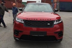 Range Rover Velar màu sơn đỏ nổi bật về Việt Nam