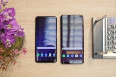 Samsung Galaxy S9/S9+ có viền màn hình mỏng hơn Samsung Galaxy S8/S8+