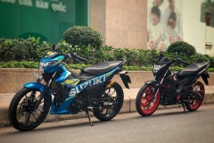 Satria F150 độ mạnh mẽ với dàn đồ chơi siêu chất