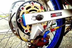 Sonic 125 độ siêu chất với ' thần thái ' cực tốt của biker Thailand