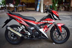 Sonic 150r độ - bản nâng cấp hàng hiệu của một Biker Việt