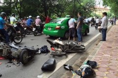 195 người chết trong 7 ngày nghỉ Tết Nguyên đán 2018