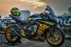Honda CBR650F độ thật ảo diệu trong hoàng hôn thơ mộng