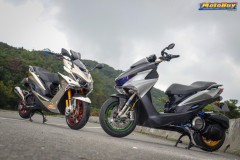 Vẻ đẹp hoang tưởng từ cặp đôi Yamaha Force 155