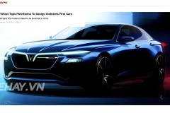 Việc VINFAST ký kết hợp đồng với Pininfarina lên báo