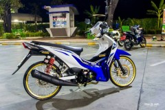 Wave 125i độ kiểng nổi bật của biker Thailand