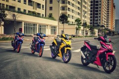 Winner 150 độ đầy nam tính với tông màu hồng chủ đạo