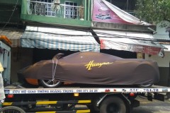 "Thần gió" Pagani Huayra độc nhất Việt Nam được đưa đi đăng kiểm