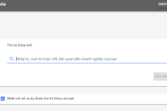 Cách sử dụng Tool check từ khóa Google Keyword Planer