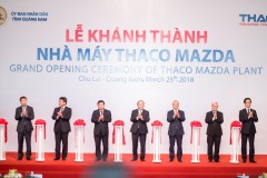 Cận cảnh nhà máy Thaco Mazda lớn và hiện đại nhất Đông Nam Á