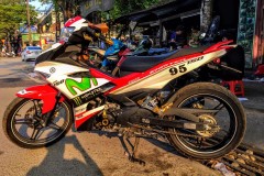 Exciter 150 độ đậm chất dân chơi của Biker Huế