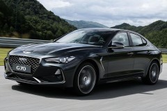 Genesis G70 2019 sẽ được trang bị số sàn 6 cấp tùy chọn