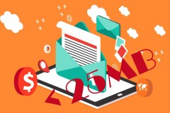Tại sao Email lại giới hạn file đính kèm không quá 25MB?